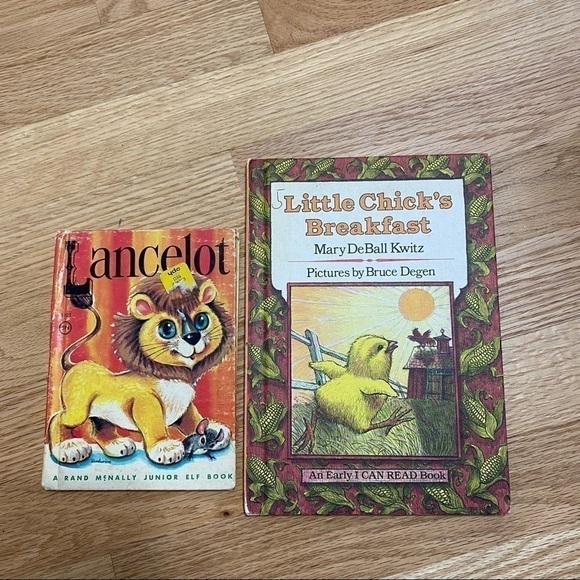 Vintage Children’s Book Lot Little Chicks Breakfast Lancelot - Picture 2 of 3